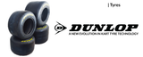 Dunlop DHH | 5" | Slick | CADET Kart Tyre Set