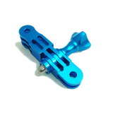 Camera Mount | CNC Aluminium 3 Way Adjustable Extension Arm | Blue