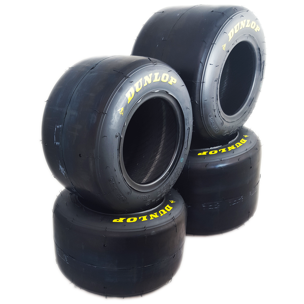 Dunlop DEM-DAU | 6" | Slick | Kart Tyre Set