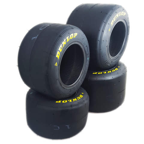 Dunlop DGS | 6" | Slick | Kart Tyre Set