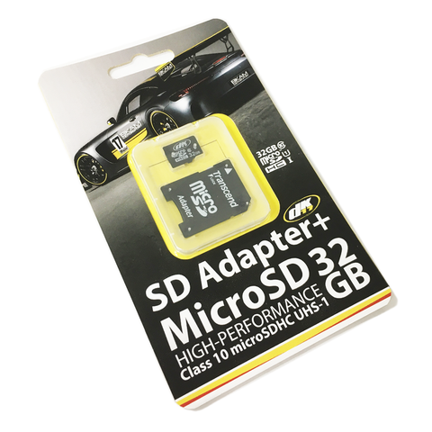 DK17 | 32GB Memory Card | Micro SD + SD Card Adapter