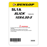 Dunlop SL1A | 5" | Slick | Kart Tyre Set